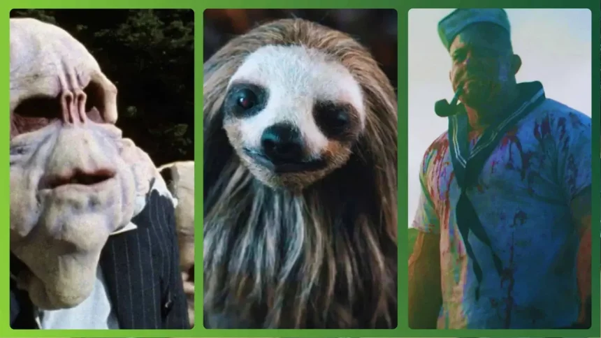 Filmes Trash: Bad Taste, Garras Vorazes E Popeye Revenge (Reprodução/Divulgação) Filmes Trash: Bad Taste, Garras Vorazes E Popeye Revenge (Reprodução/Divulgação)