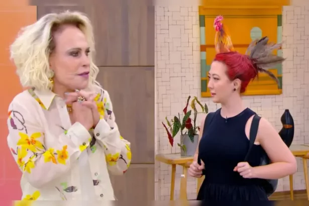 Ana Maria Braga Se Assusta Com Visual De Repórter No 'Mais Você'; Veja. Fotos: Reprodução / Globo