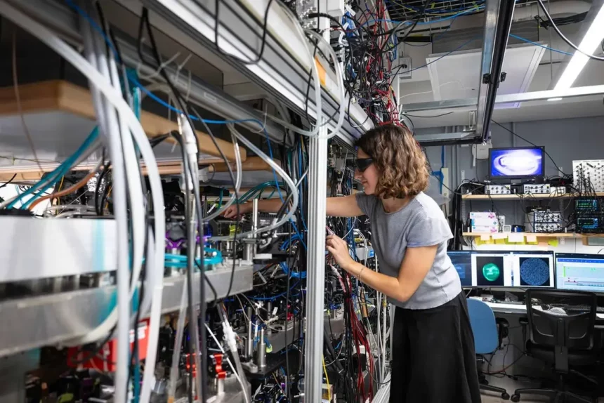 Pesquisadores Da Caltech Desenvolveram Um Supercomputador Quântico Que Funciona À Temperatura Ambiente. (Imagem: Caltech/Lance Hayashida)