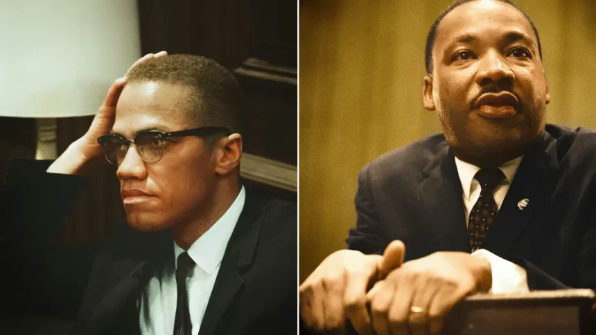 Da Esquerda Para A Direita: Malcolm X E Martin Luther King Jr. (Imagens: @Unseenhistories/Unsplash)