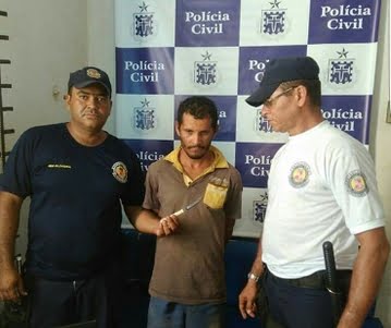 Guarda Municipal Prende Homem Que Ameaçava Populares Com Faca Em Jeremoabo- Ba