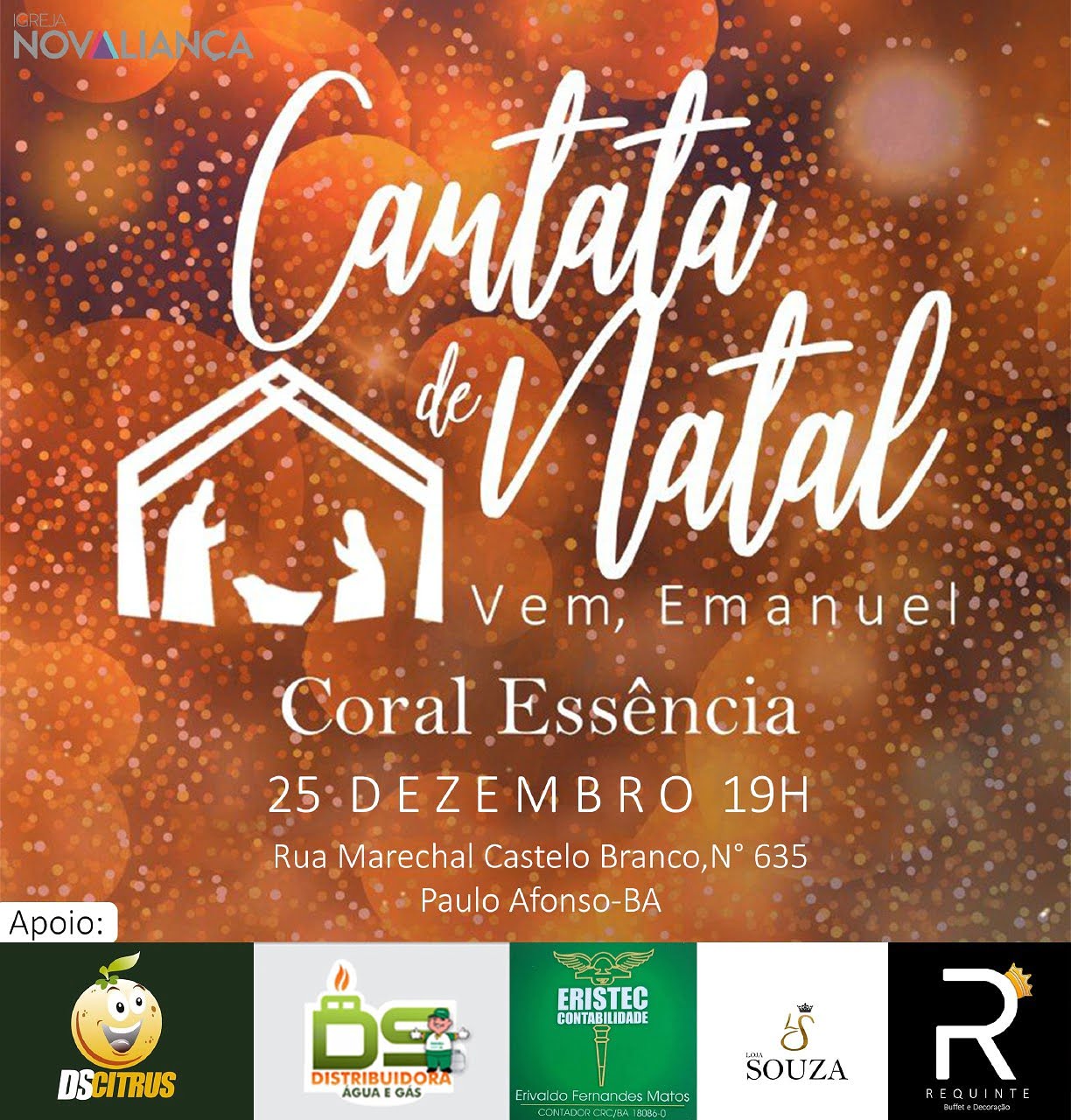 CORAL NATALINO FAMILIA VILA CENARIO - Senhor Natal