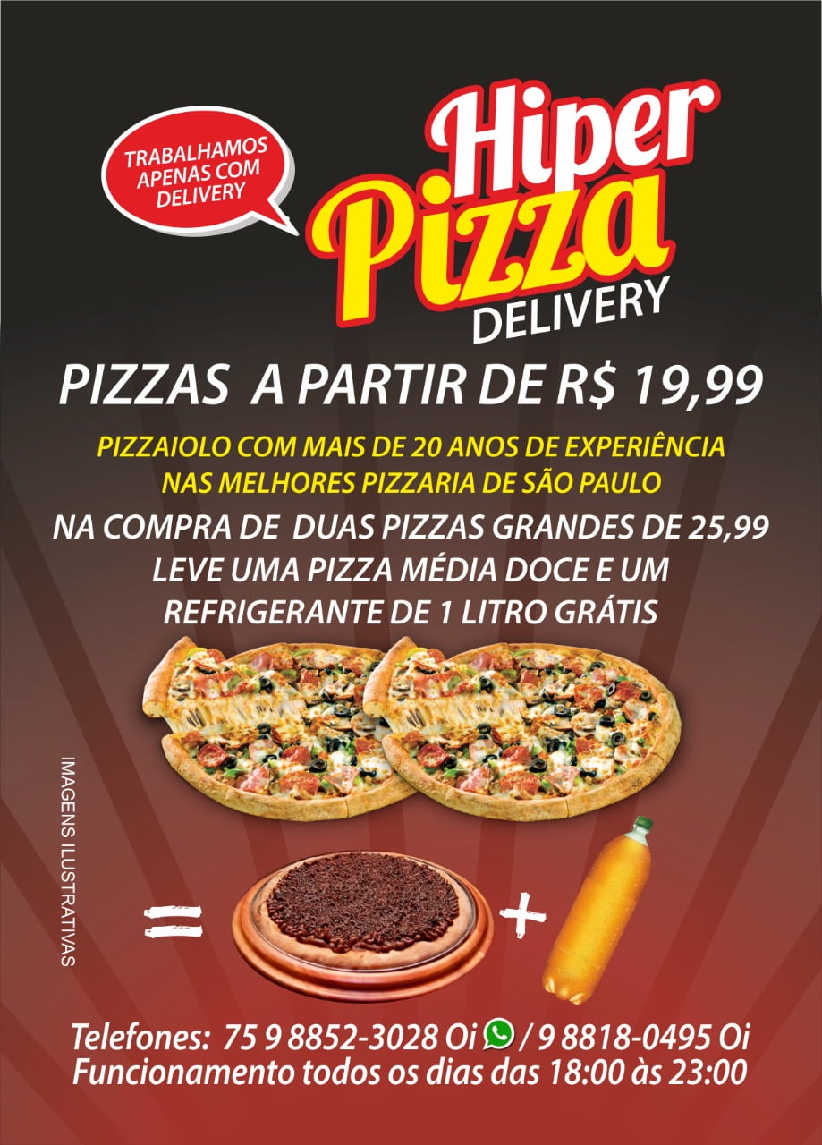 Super Pizza 10 - Nosso cardápio com pizzas a partir de R$