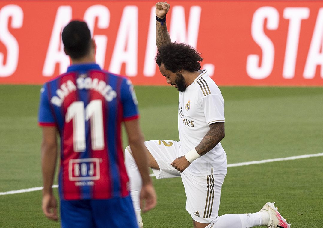 Com Gol E Protesto De Marcelo, Real Madrid Vence Na Volta Do Espanhol