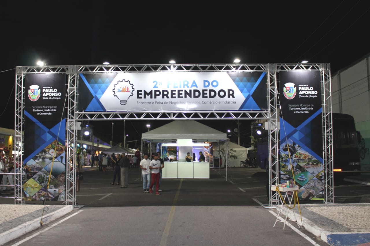 Prefeitura De Paulo Afonso Prepara 3ª Edição Da Feira Do Empreendedor