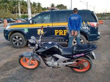 Prf Recupera Na Bahia Moto Roubada Do Pátio Do Detran Em São Paulo