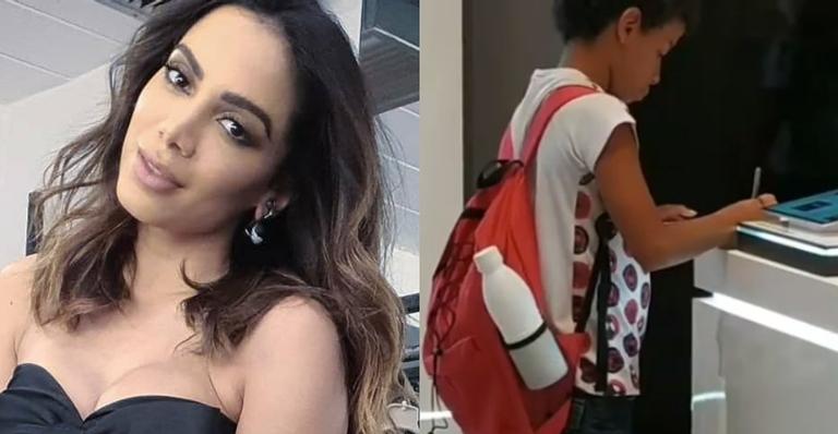 Anitta Ajuda Menino De 10 Anos Que Comoveu Ao Aparecer Estudando Em Loja De Shopping Em Recife