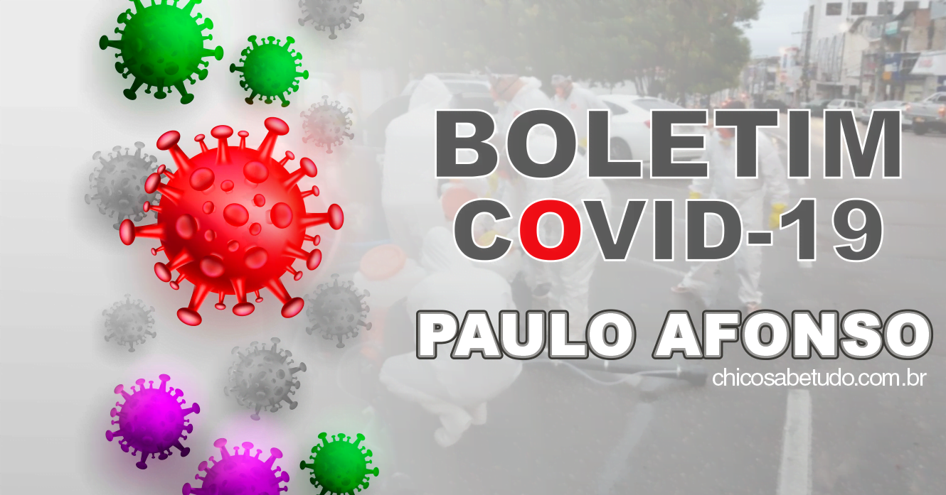 Boletim Da Sesab: Paulo Afonso Registra Dois Novos Casos E Número De Infectados Pelo Coronavírus Chega A 319