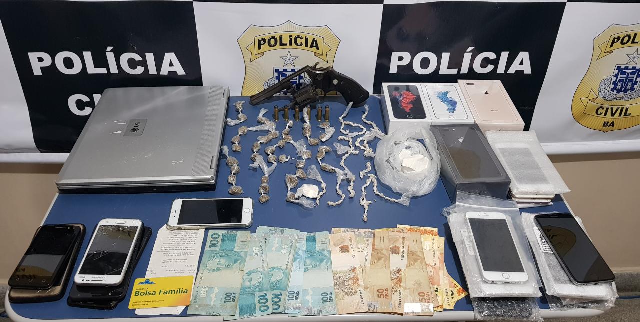 Policia Civil Prende Suspeitos Por Tráfico De Drogas, Descaminho E Receptação Qualificada Em Paulo Afonso
