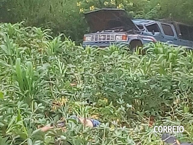 Acidente Com Caminhonete Deixa Um Morto Em Água Branca-Al; Fotos