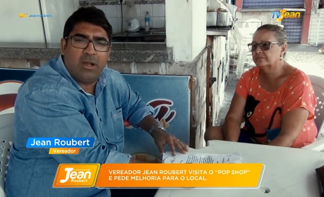 Paulo Afonso: Vereador Jean Roubert Visita Pop Shopping; Vídeo